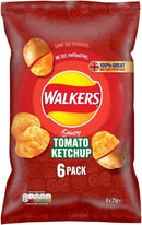 Walkers Crisps Pack of 18 x (6 x 25g)