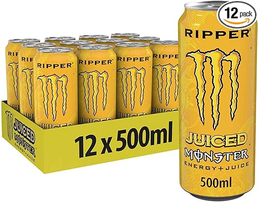 Monster Ripper Juiced  Energy Drink  Pack of 500ml