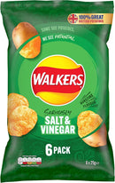 Walkers Crisps Pack of 18 x (6 x 25g)