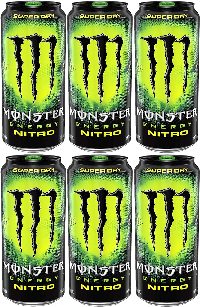 Monster Nitro Super Dry Energy Drink   Pack of 500ml