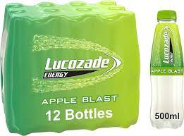 Lucozade Apple Blast Energy Drink Pack of 500ml bottle