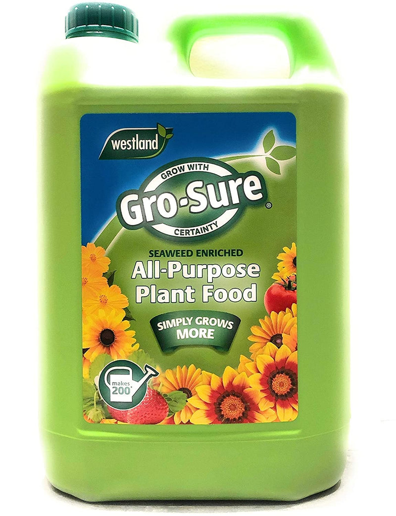 Gro-sure Seaweed Enriched All Purpose Plant Food, 4L