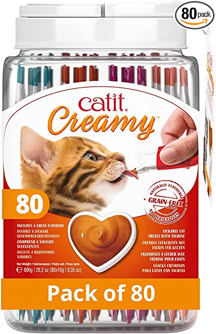 Catit lickable cat treat discount