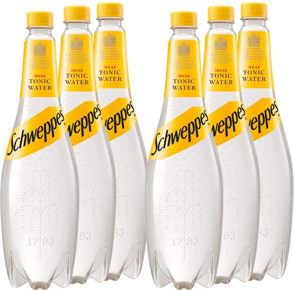 Schweppes Indian Tonic Water 1 Litre x Case of 6