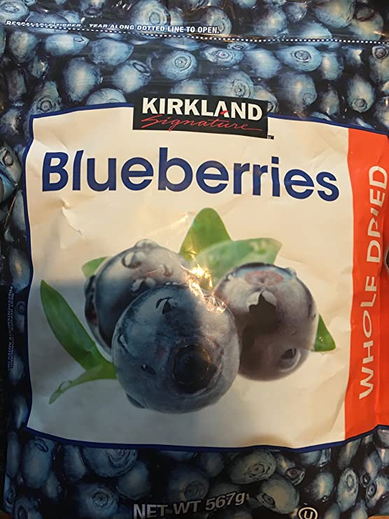 Kirkland Signature Whole Dried Blueberries 567GM