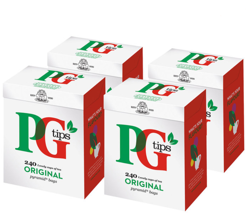 PG Tips One Cup Pyramid Tea Bags (Pack of 1, Total 440 Tea Bags)