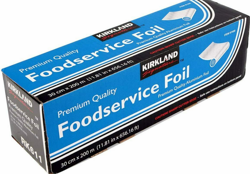 Kirkland Signature 30cm x 200m Premium Quality Foodservice Aluminium Foil