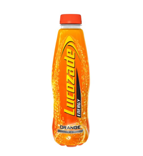 Lucozade Energy Drink Orange Pack of 500ml bottles