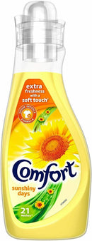 Comfort Sunshiny days Fabric Conditioner 21 Wash - Pack of 8 x 750ml