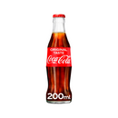 Coca Cola Original Soft Drink 200ml Glass Bottles