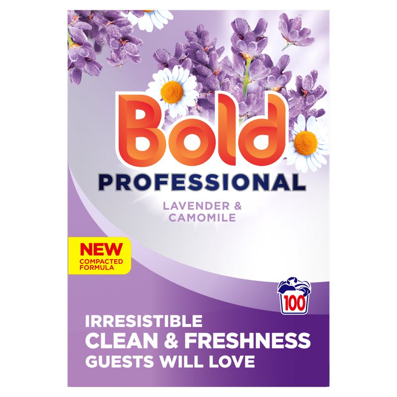 Bold Professional 2 in 1 powder Lavender & Camomile Pack of 100 wash