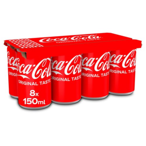 Coca Cola Soft Drink Original MIni Cans 150ml