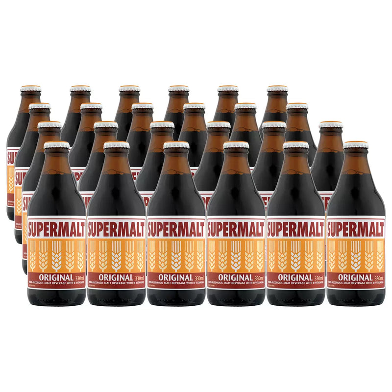 Supermalt Original Malt Beverage Pack of 24x330ml