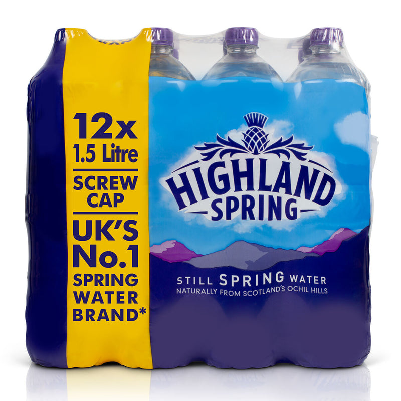 Highland Spring Still Water Pack of 1.5ltr
