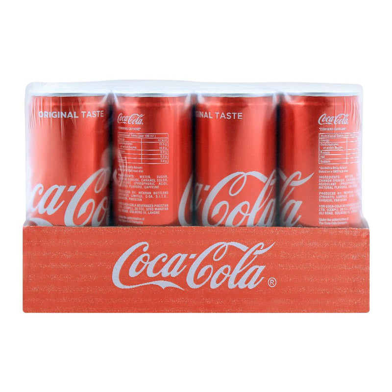 Coca Cola Original Soft Drink 250ml Cans