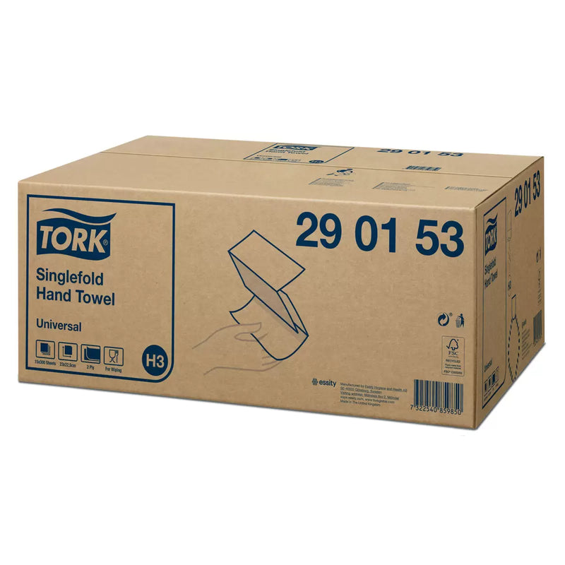 Tork Extra Soft Singlefold Premium Hand Towels Pack of 15 x 300 Sheets
