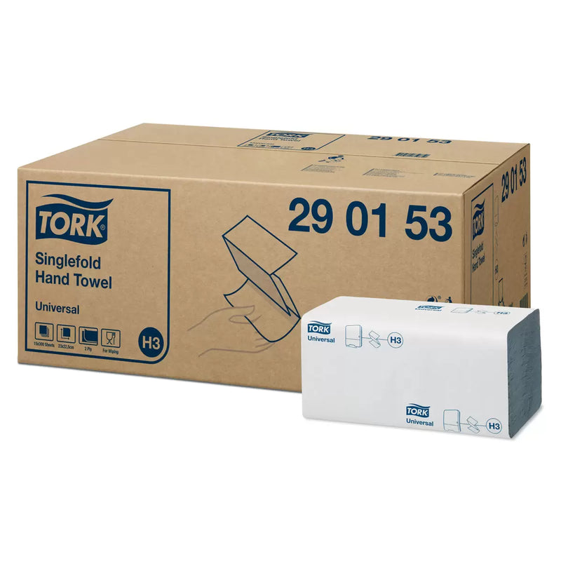 Tork Extra Soft Singlefold Premium Hand Towels Pack of 15 x 300 Sheets
