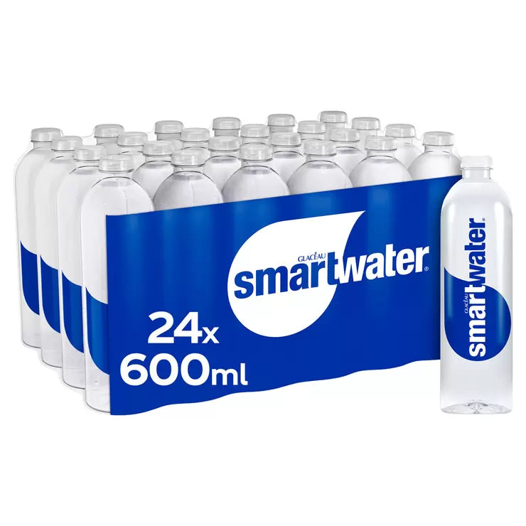 Glaceau Smart Water Still Pack of 24x600ml