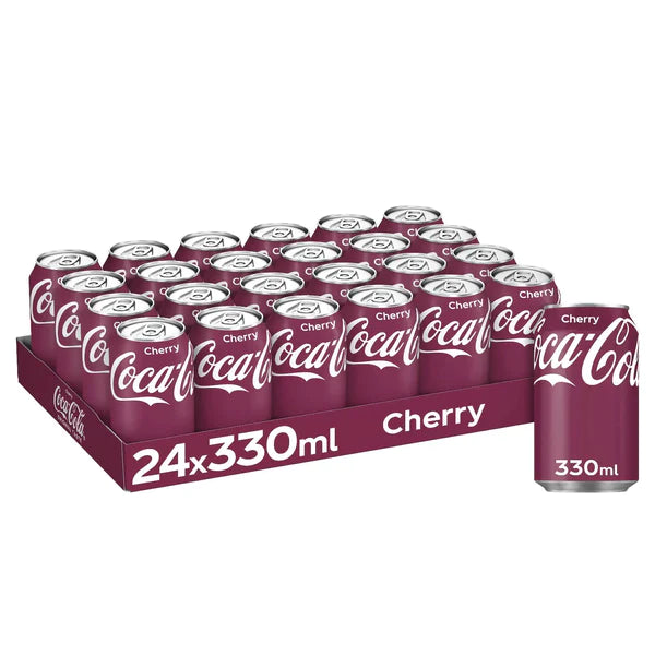 Coca Cola cherry original & zero sugar Multiple pack