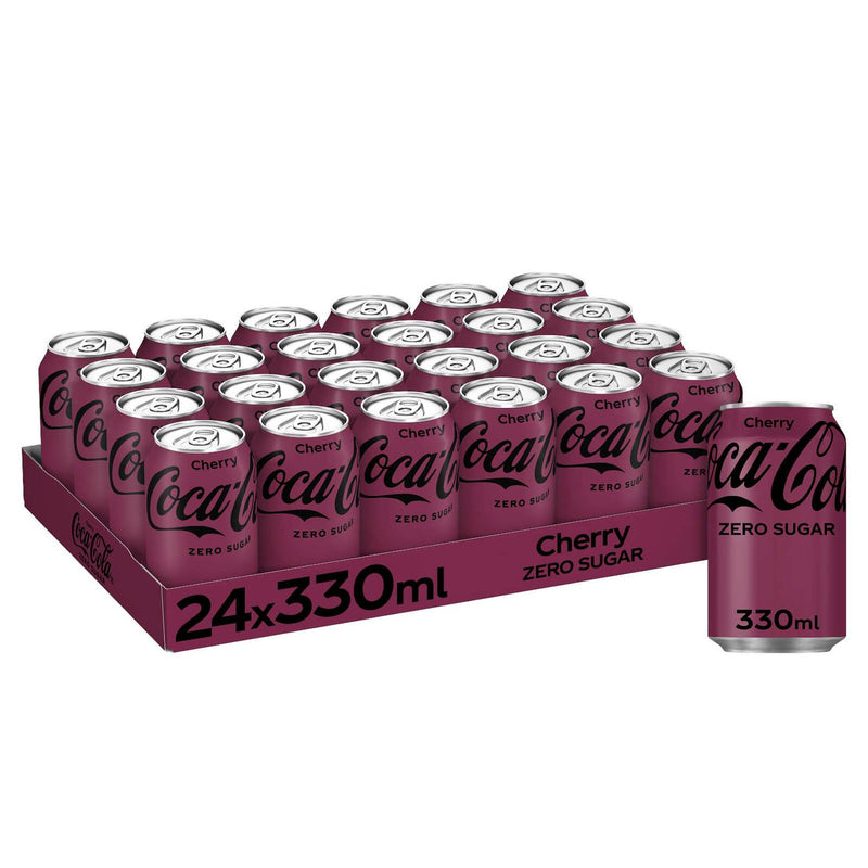 Coca Cola cherry original & zero sugar Multiple pack