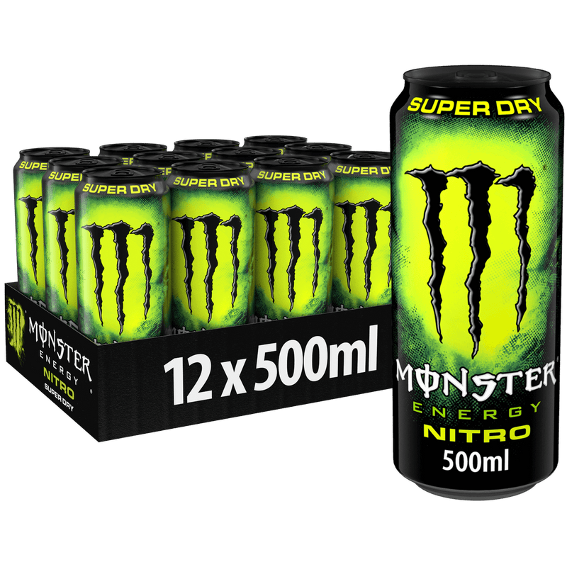 Monster Nitro Super Dry Energy Drink  500ml