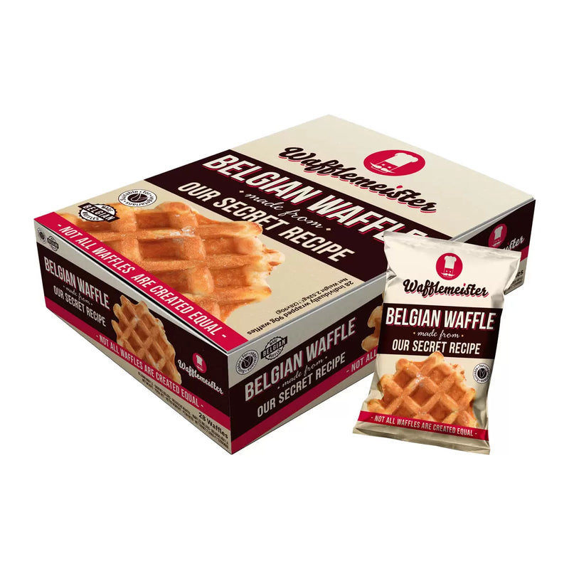 Wafflemeister Belgian Waffles Pack of 28 x90g