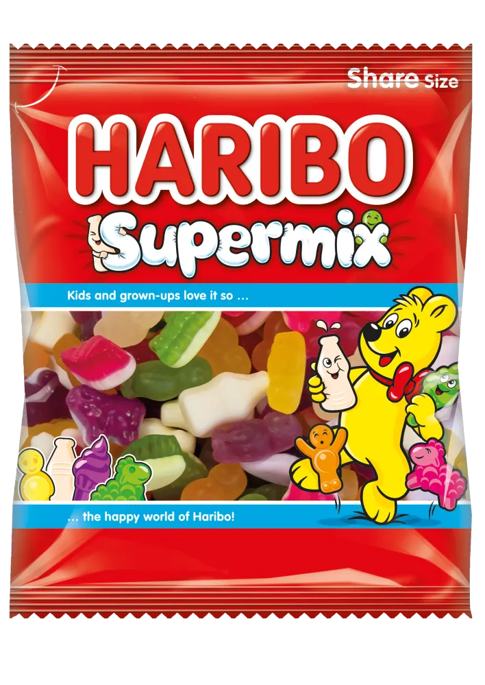 Haribo Supermix party sweets (Sharing bags & Tubs )