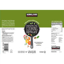 Kirkland Signature Canola Oil Cooking Spray pack of 2 x 397g