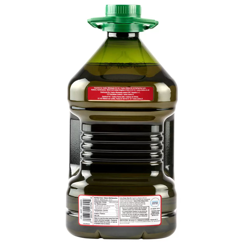 Kirkland Signature 100% Spanish Extra Virgin Olive Oil Pack of 3L