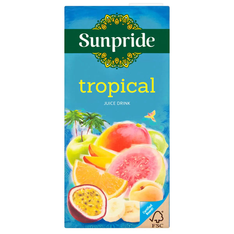 Sunpride Tropical Juice Drink Pack of 24x 250ml