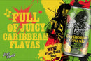 Levi Roots Carribean Crush Sparkling Fruit Juice Drink Pack of 24x330ml Cans