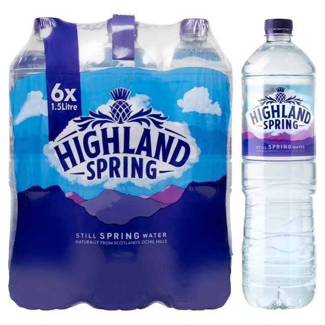 Highland Spring Still Water Pack of 1.5ltr