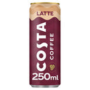Costa Coffee Latte Pack of 12x250ml