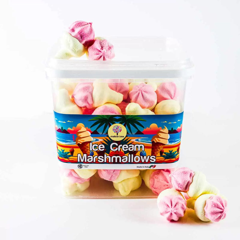 Mallow Tree 3D Ice Cream Marshmallowsa Pack of  1kg