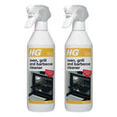 HG Oven, Grill & Barbeque Cleaner Pack of 2 x 500ml