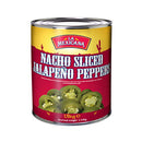 La Mexicana Nachos Sliced Jalapenos Pack of 1 x 2.75kg