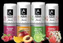 Aqua Sparkling Variety Flavors Water Pack of 24x330ml