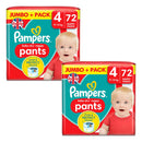 Pampers Baby Dry Pants Size 4 Pack of 2x72