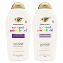 OGX Miracle Oil Shampoo & Conditioner Pack of 2 x 577ml