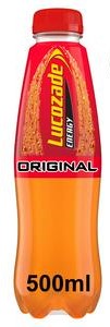 Lucozade Energy Drink Original Pack of 500ml bottles