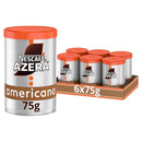 Nescafé Azera Americano Instant Ground Coffee Pack of 6 x 75g