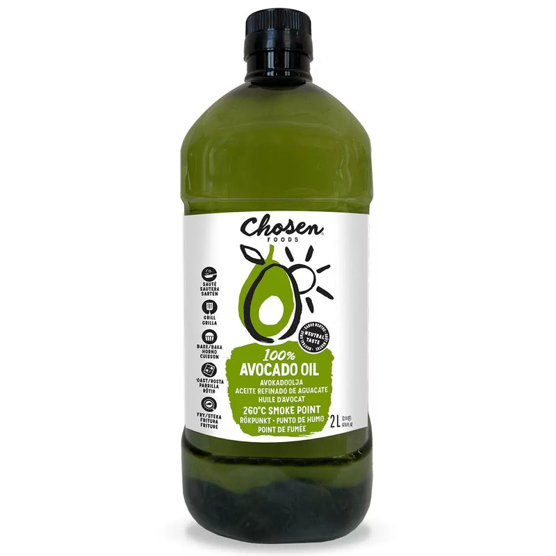 Chosen Foods 100% Pure Avocado Oil Pack of 2L
