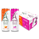 Aspire Mango Lemonade and Raspberry Mixed Pack of 12x330ml