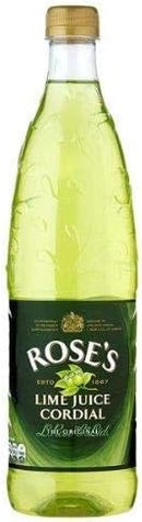 Rose Lime Juice Cordial Pack of 12x1ltr