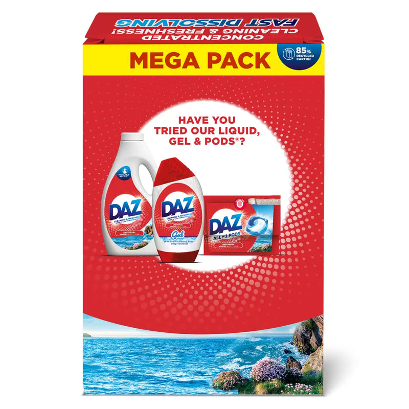 Daz Universal Bio Laundry Powder Pack of 125 Wash