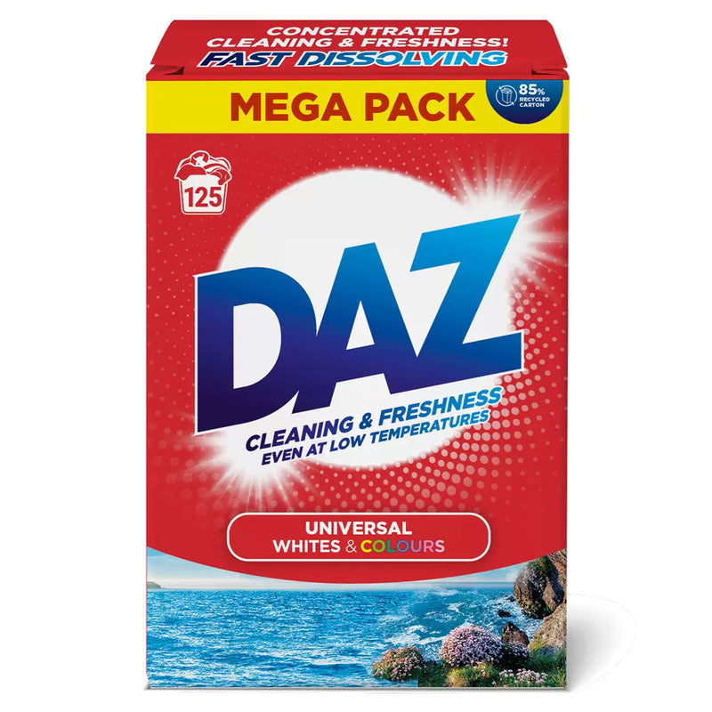 Daz Universal Bio Laundry Powder Pack of 125 Wash