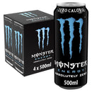 Monster Absolute Zero Sugar Energy Drink 500ml Pack