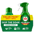 Fairy Skip The Soak Power Spray, 2x Spray & 2x Refill, 2600ml