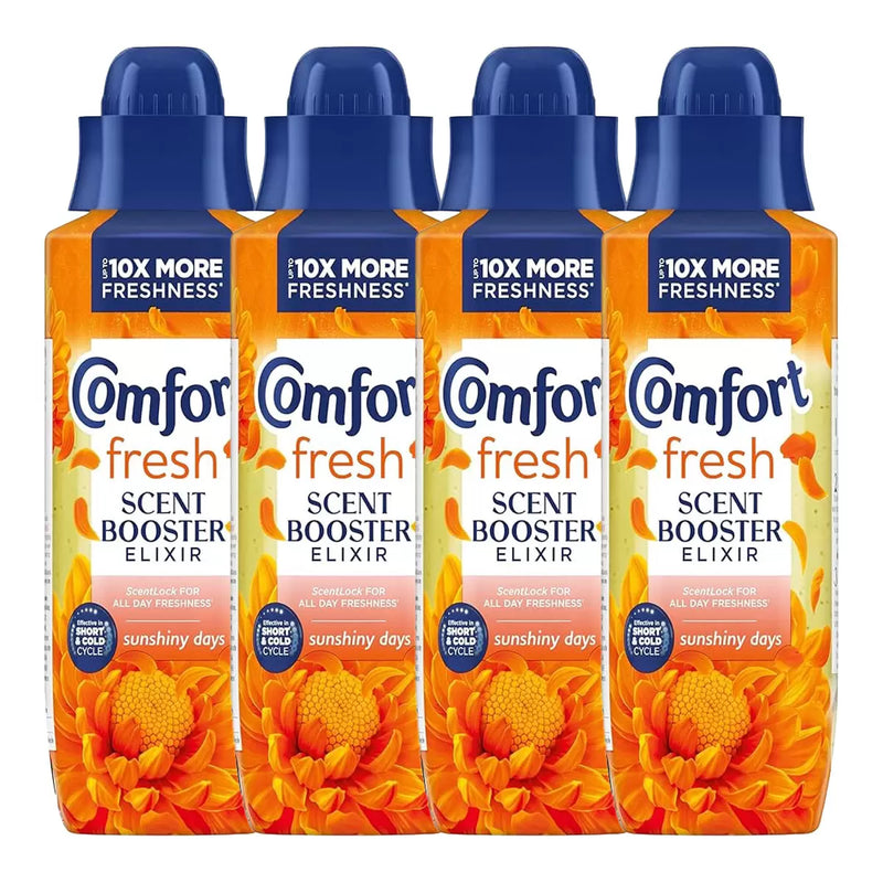 Comfort Sunshiny Day Scent Boost Elixir Pack of 4 x 460ml