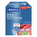 Bacofoil Safeloc Food and Freezer Medium Bags pack of 152